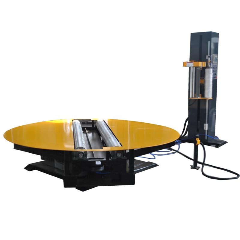 Paper Coils Film Wrapping Palletizer Machine